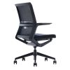 MILA-B – MILA Chair – Black – Back Angle