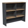 R2O-HU12 – Office Hutch 1200L – Wild Oak – Ironstone