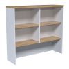R2O-HU12 – Office Hutch 1200L – Wild Oak – White